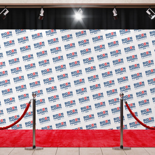Biden Harris - Step & Repeat Backdrop