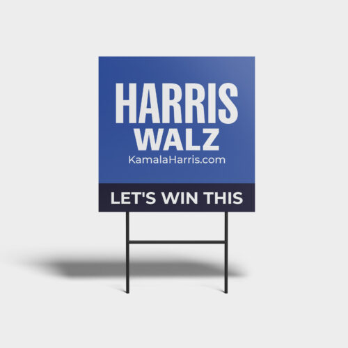 Harris Walz - 4x4 Street Sign #2