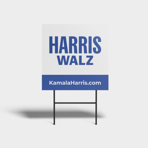 Harris Walz - 4x4 Street Sign #3