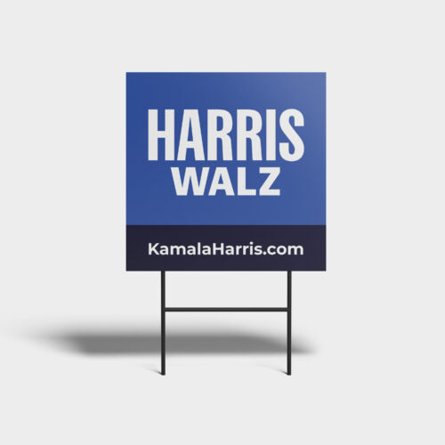 Harris Walz - 4x4 Street Sign #4