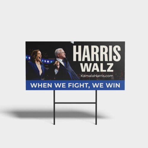 Harris Walz 4x8 Street Sign 3