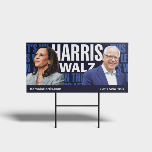 Harris Walz 4x8 Street Sign 14