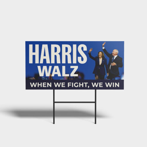 Harris Walz 4x8 Street Sign 17