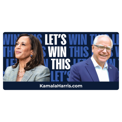 Harris Walz 4x8 Street Sign 13