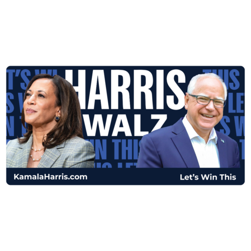 Harris Walz 4x8 Street Sign 15