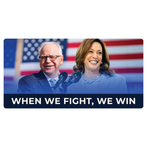 Harris Walz 4x8 Street Sign 5