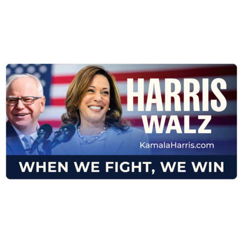 Harris Walz 4x8 Street Sign 7