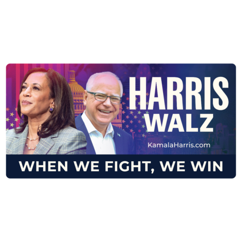 Harris Walz 4x8 Street Sign 8