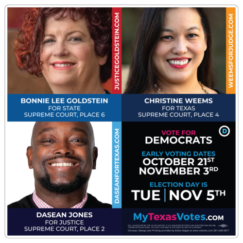 Multi Candidates 4x4 Street Sign #2