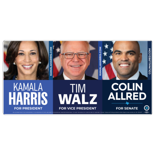 Multi Candidates 4x8 Street Sign #1