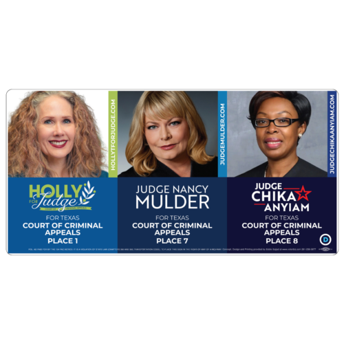 Multi Candidates 4x8 Street Sign #11