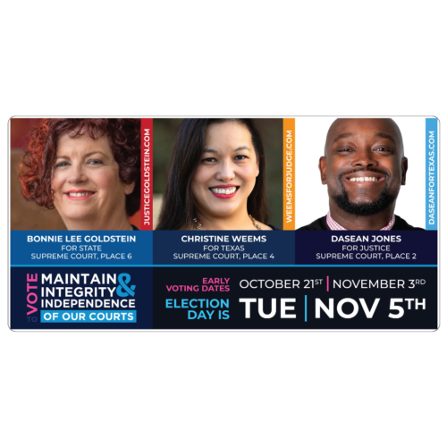 Multi Candidates 4x8 Street Sign #2