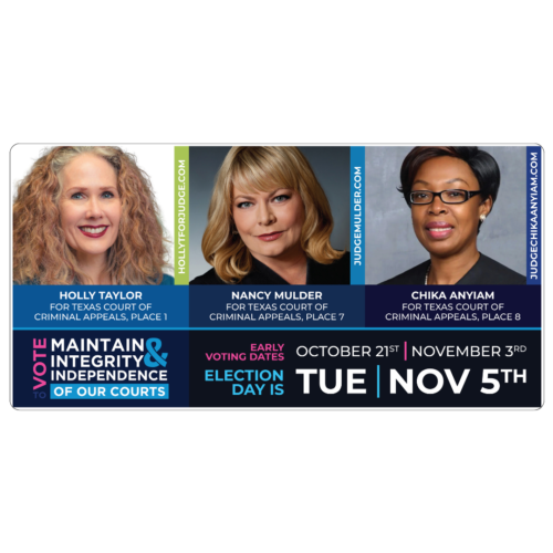 Multi Candidates 4x8 Street Sign #6