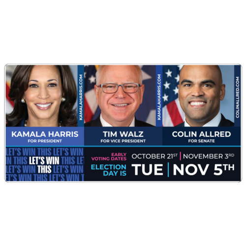 Multi Candidates 4x8 Street Sign #9